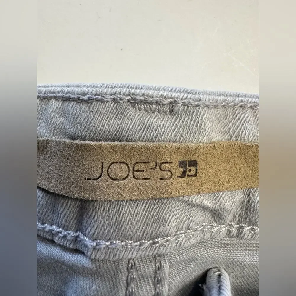 Joe’s Jeans Gray Distressed Skinny Jeans Pants Womens Size 28 - Picture 5 of 6